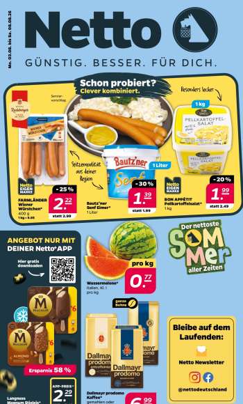 Prospekte Netto - 3.08.2026 - 8.08.2026.