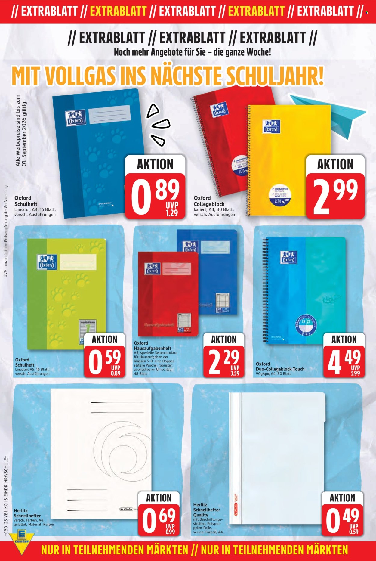 E center Prospekte  - 27.07.2026 - 1.08.2026. Seite 2