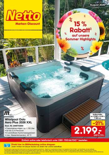 Prospekte Netto Marken-Discount - 30.07.2026 - 31.08.2026.