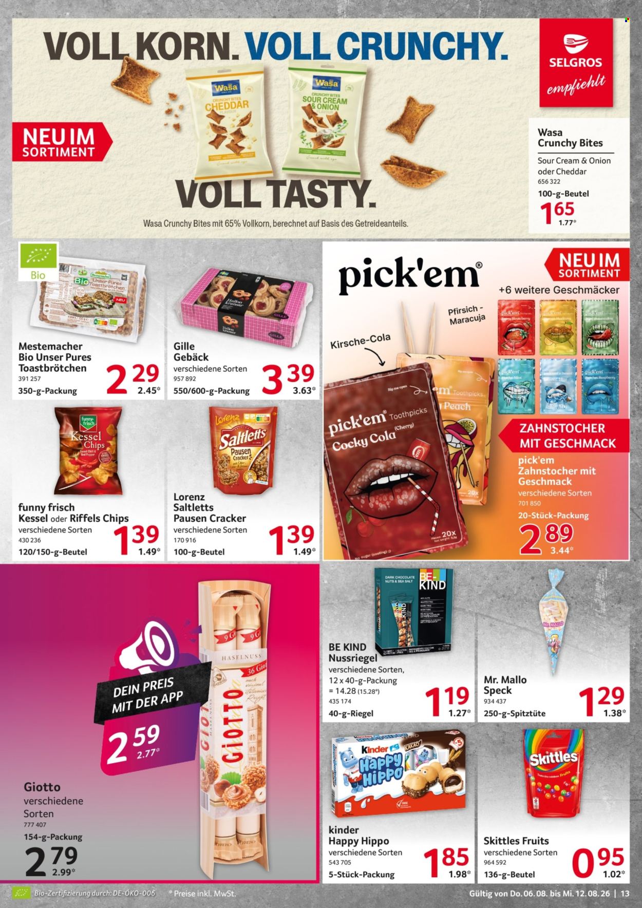 Selgros Prospekte  - 6.08.2026 - 12.08.2026. Seite 13