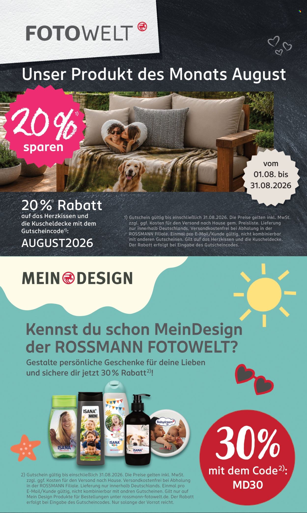Rossmann Prospekte  - 3.08.2026 - 7.08.2026. Seite 20