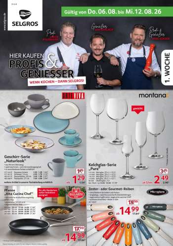 Prospekte Selgros - 6.08.2026 - 12.08.2026.