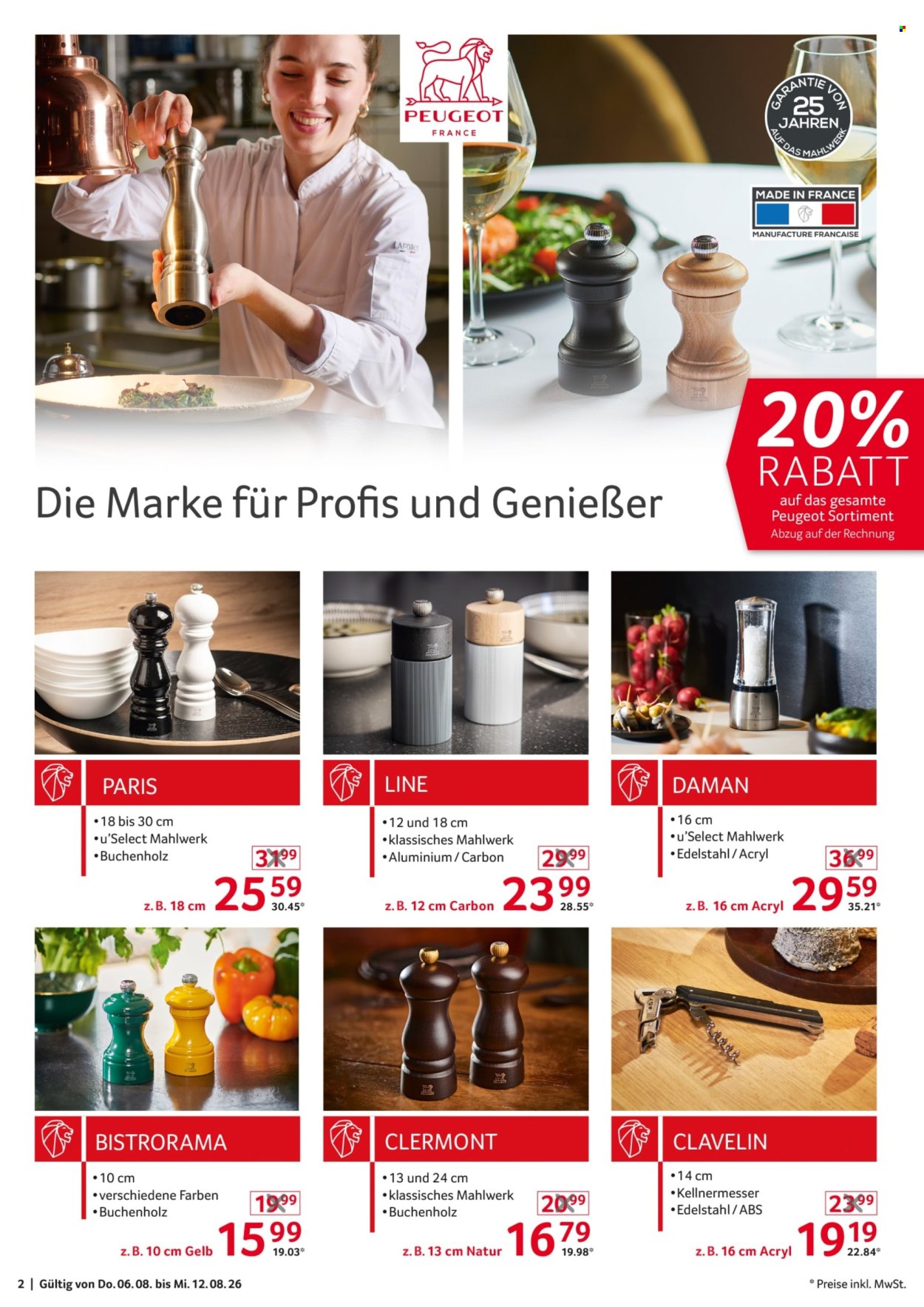 Selgros Prospekte  - 6.08.2026 - 12.08.2026. Seite 2