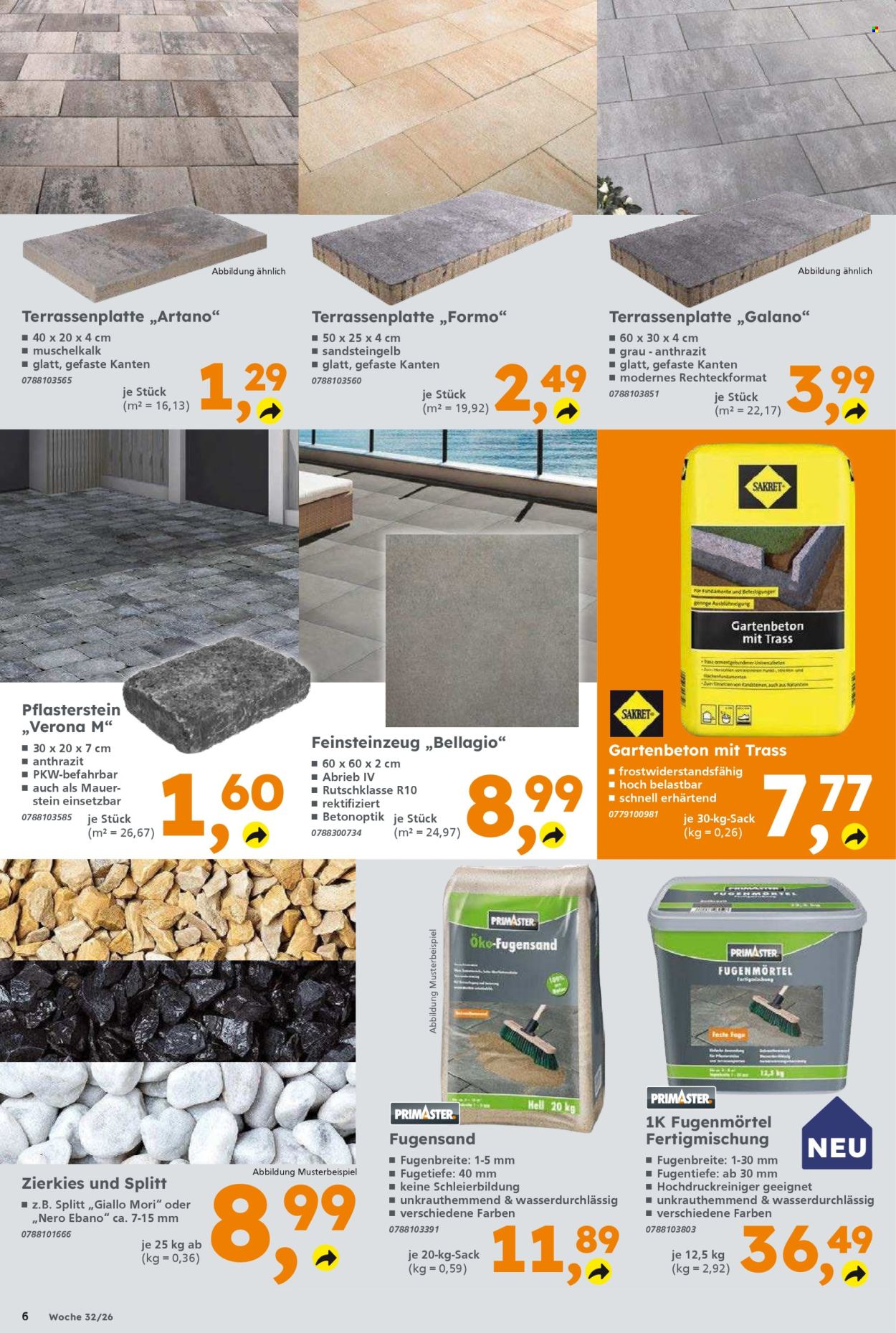 Globus Baumarkt Prospekte  - 3.08.2026 - 8.08.2026. Seite 6