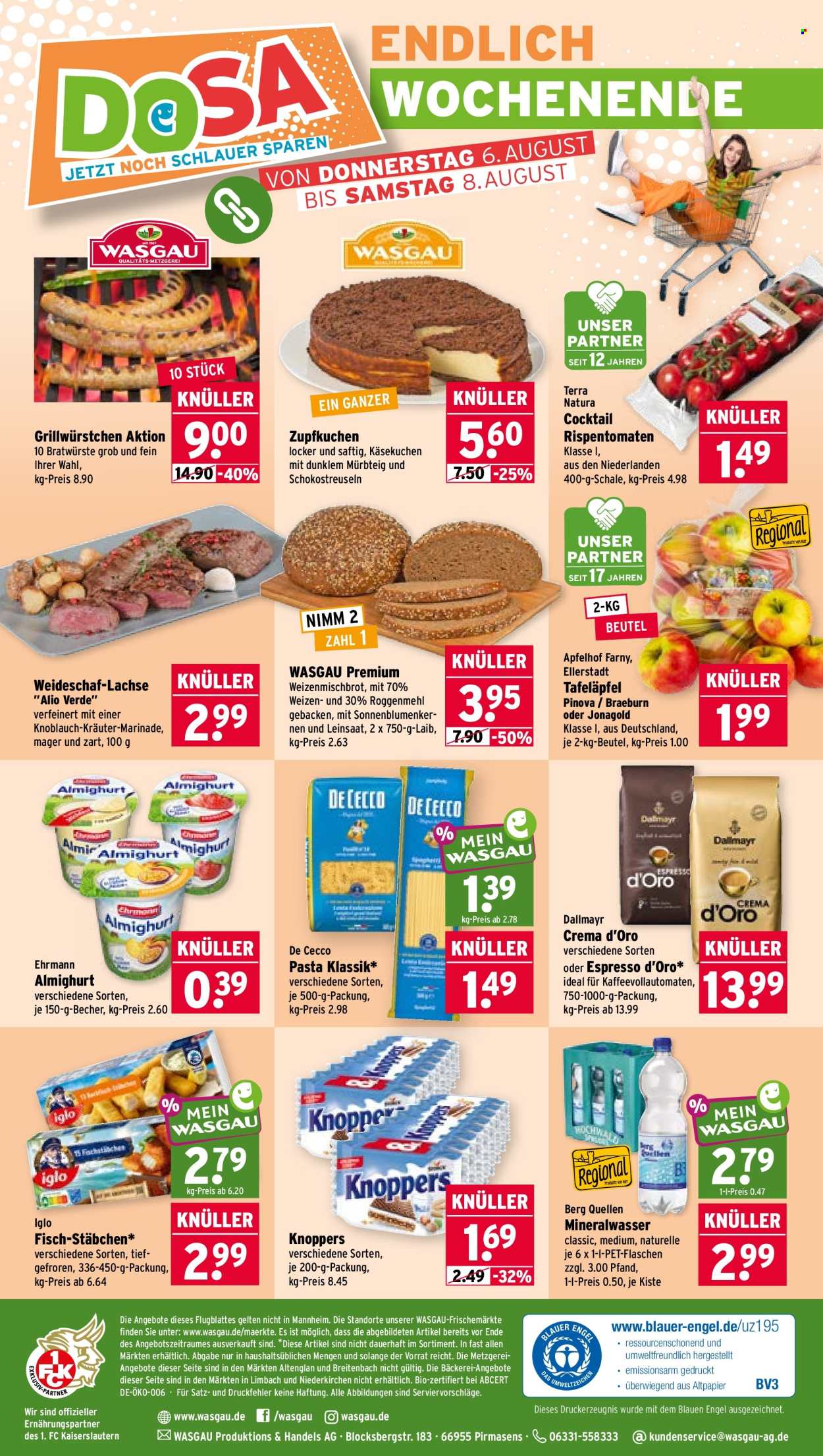 Wasgau Prospekte  - 3.08.2026 - 8.08.2026. Seite 30
