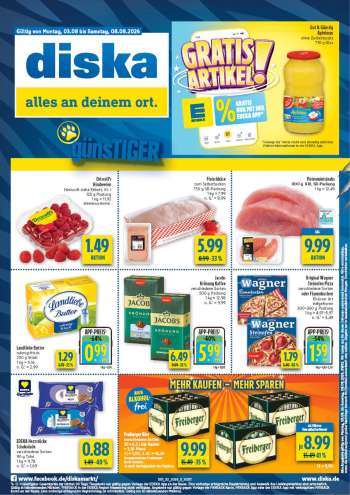 Prospekte Diska - 3.08.2026 - 8.08.2026.