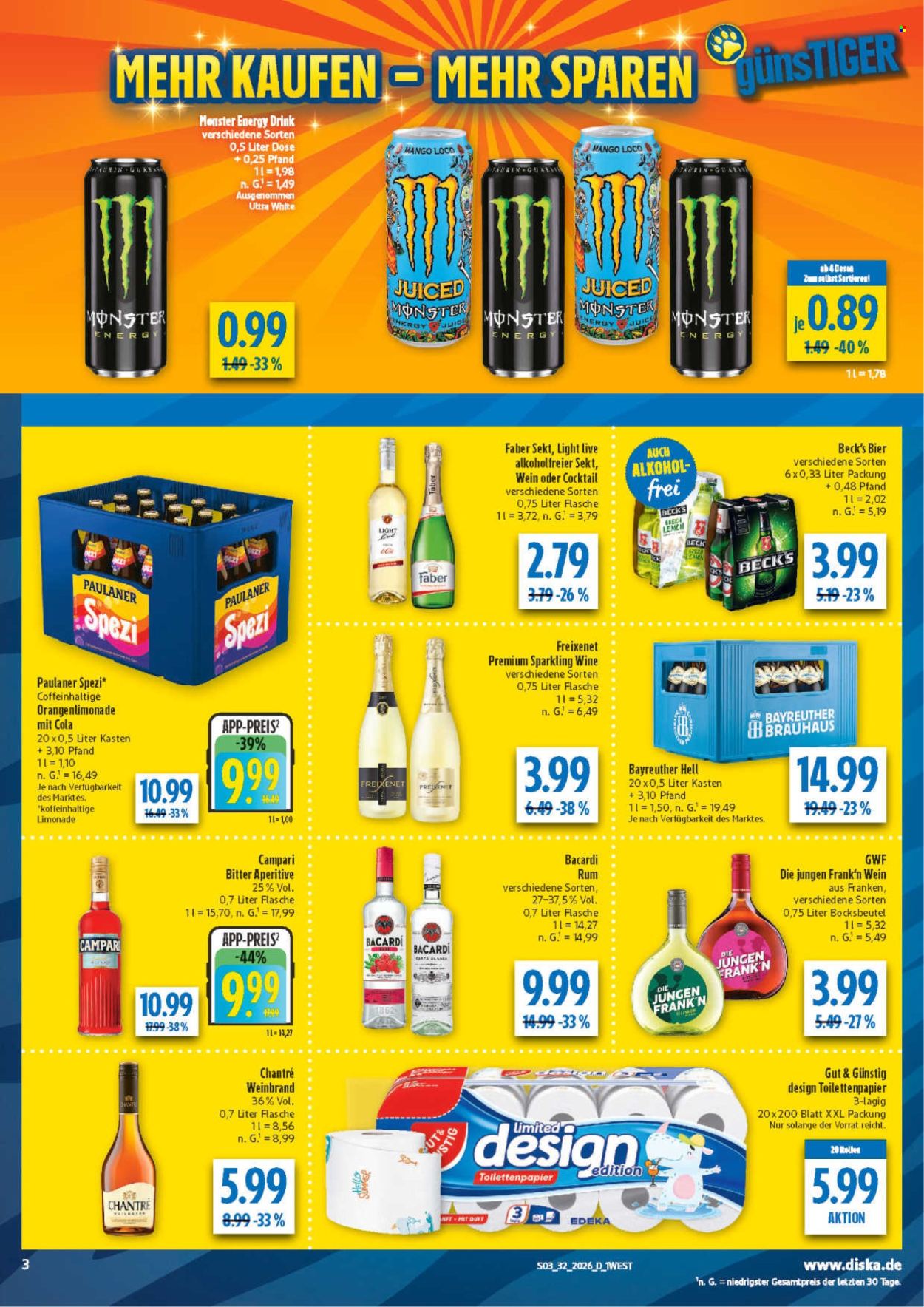 Diska Prospekte  - 3.08.2026 - 8.08.2026. Seite 3