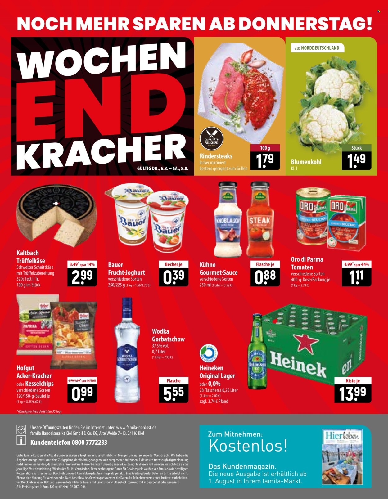 famila Prospekte  - 3.08.2026 - 8.08.2026. Seite 24