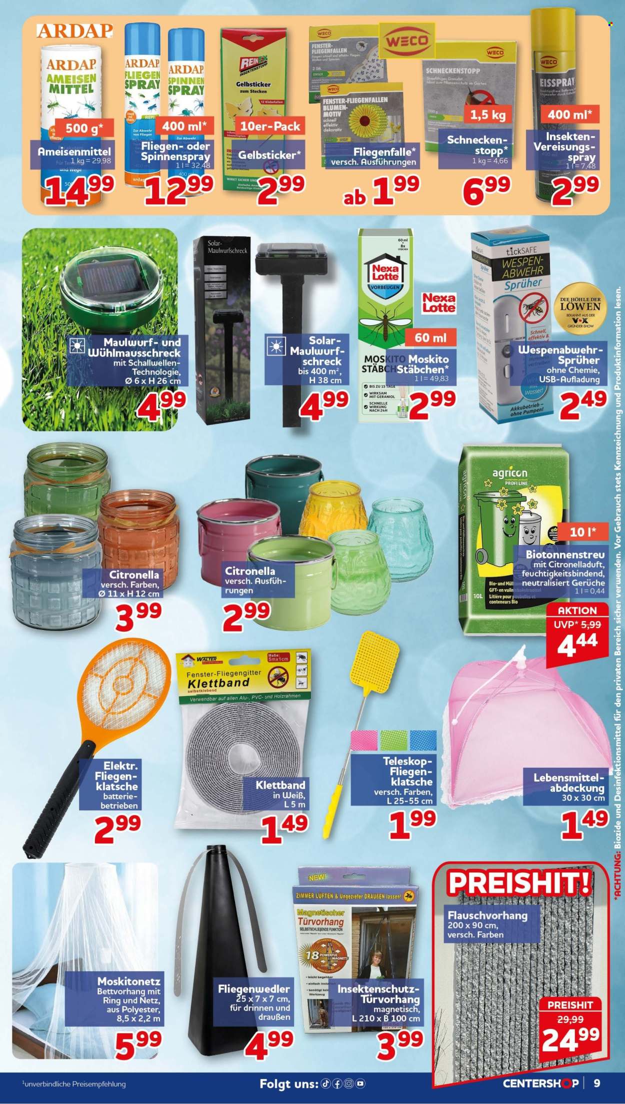 CENTERSHOP Prospekte  - 10.08.2026 - 15.08.2026. Seite 9