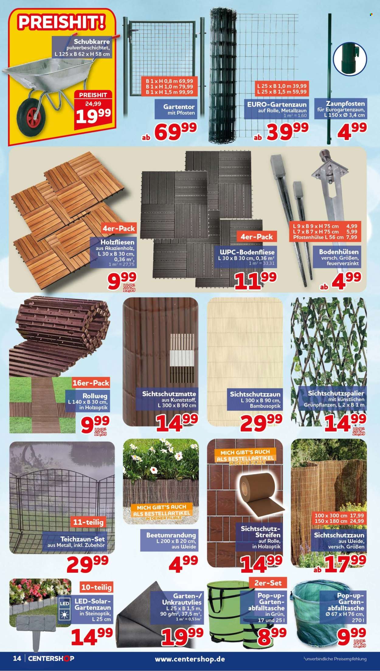 CENTERSHOP Prospekte  - 10.08.2026 - 15.08.2026. Seite 14