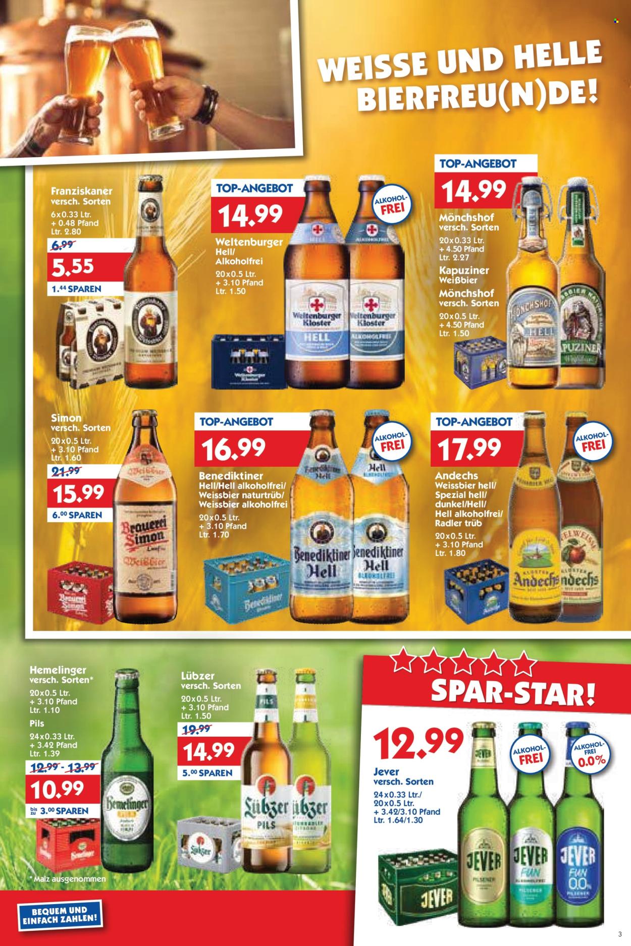 Hol'ab! Getränkemarkt Prospekte  - 10.08.2026 - 15.08.2026. Seite 3