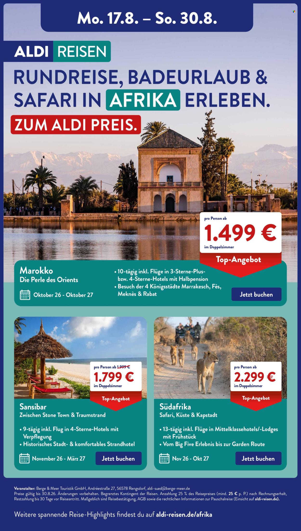 ALDI SÜD Prospekte  - 17.08.2026 - 22.08.2026. Seite 30