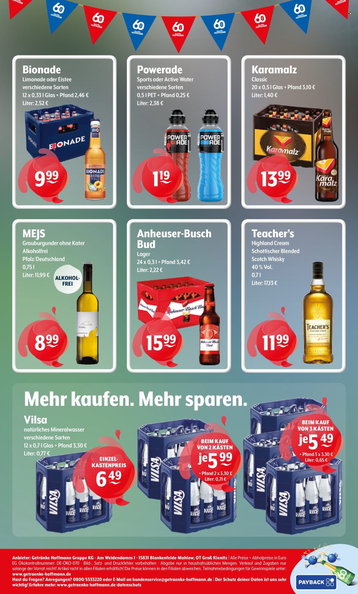 Getränke Hoffmann Prospekte  - 10.08.2026 - 15.08.2026. Seite 8