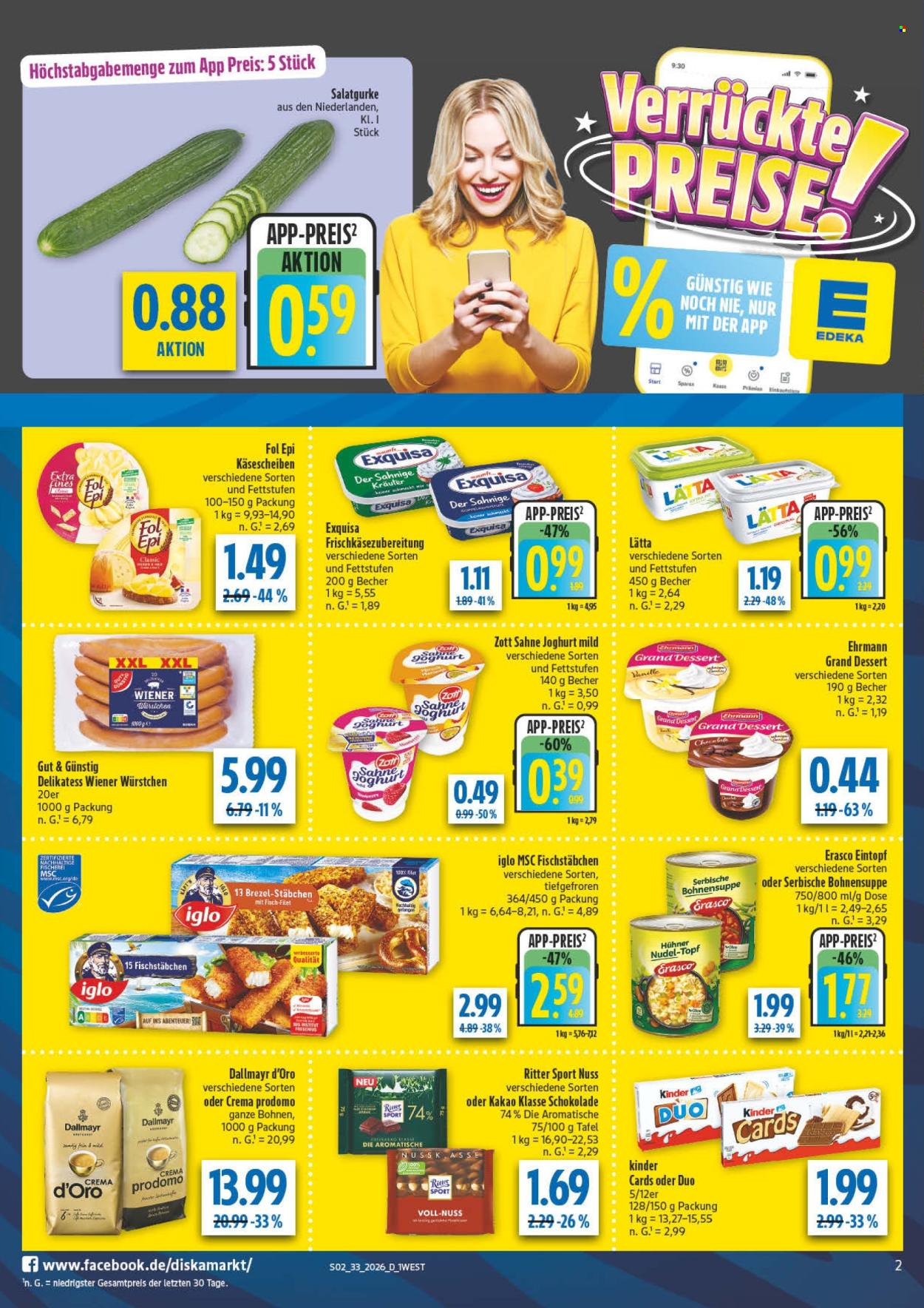 Diska Prospekte  - 10.08.2026 - 15.08.2026. Seite 2