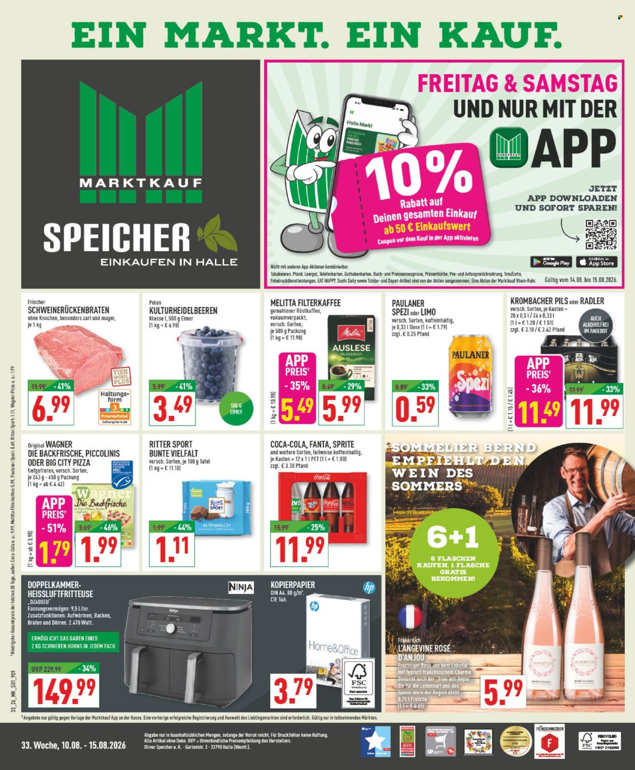 Marktkauf Prospekte  - 10.08.2026 - 15.08.2026. Seite 1