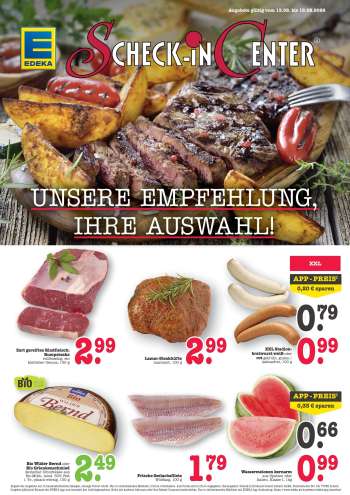 Prospekte Scheck-in - 10.08.2026 - 15.08.2026.
