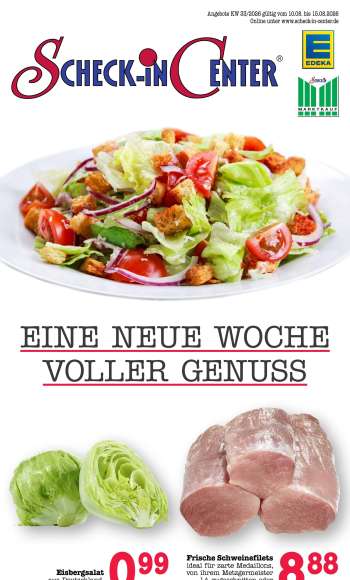 Prospekte Scheck-in - 10.08.2026 - 15.08.2026.