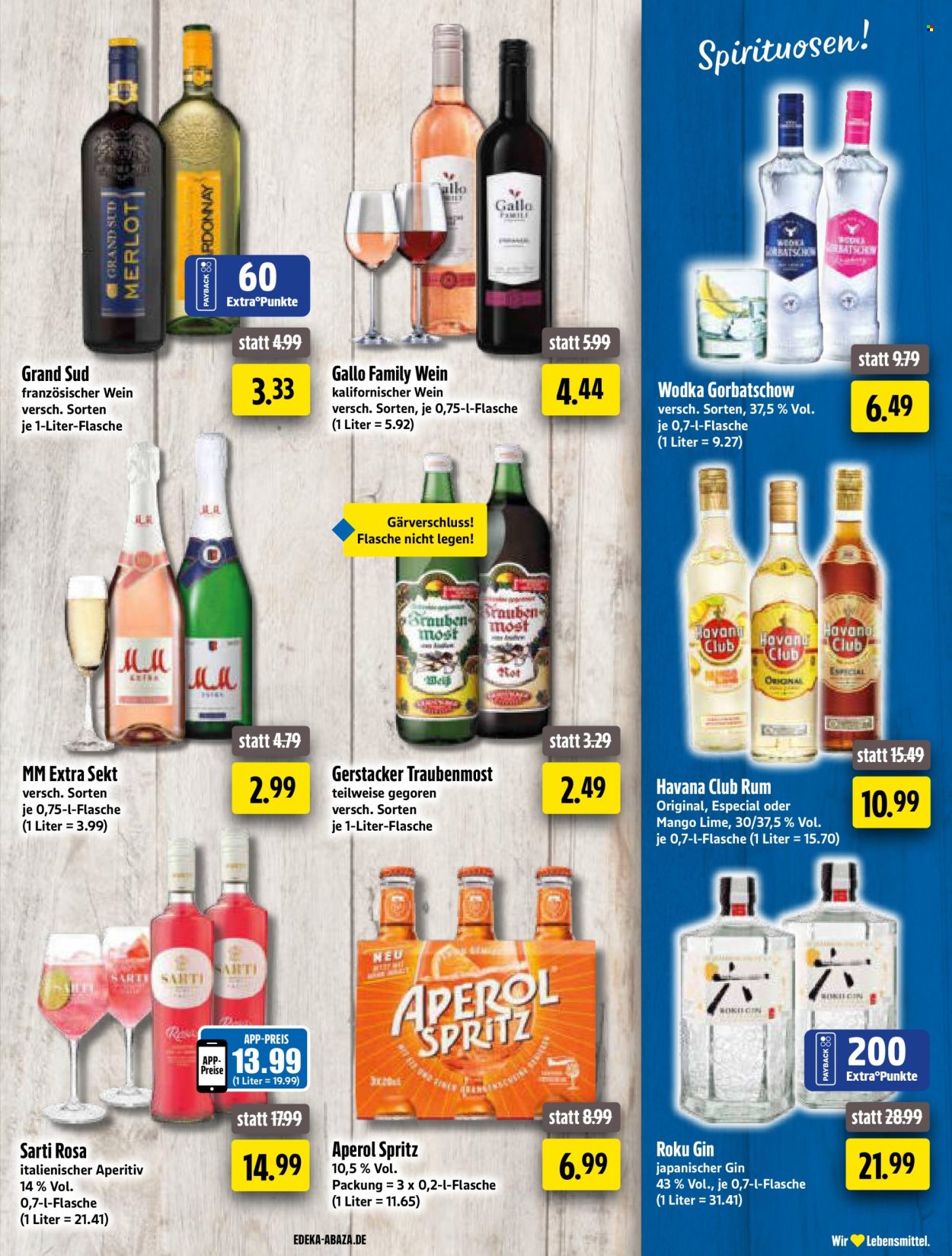 Edeka Getränkemarkt Prospekte  - 10.08.2026 - 15.08.2026. Seite 15