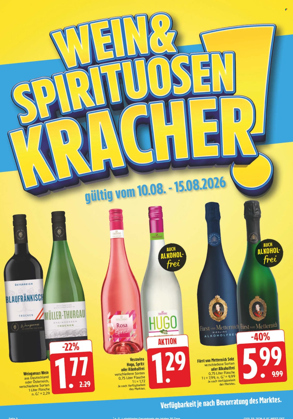 E center Prospekte  - 10.08.2026 - 15.08.2026. Seite 6