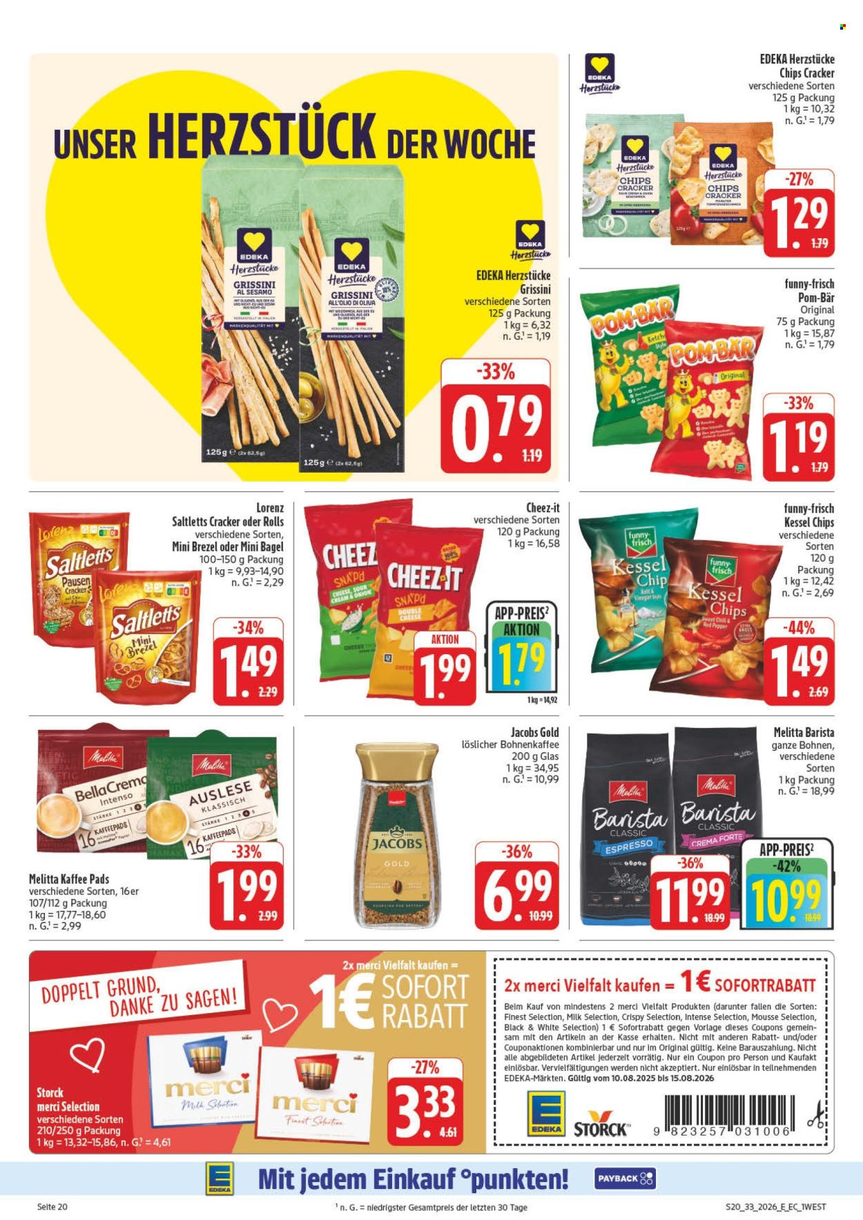 E center Prospekte  - 10.08.2026 - 15.08.2026. Seite 28