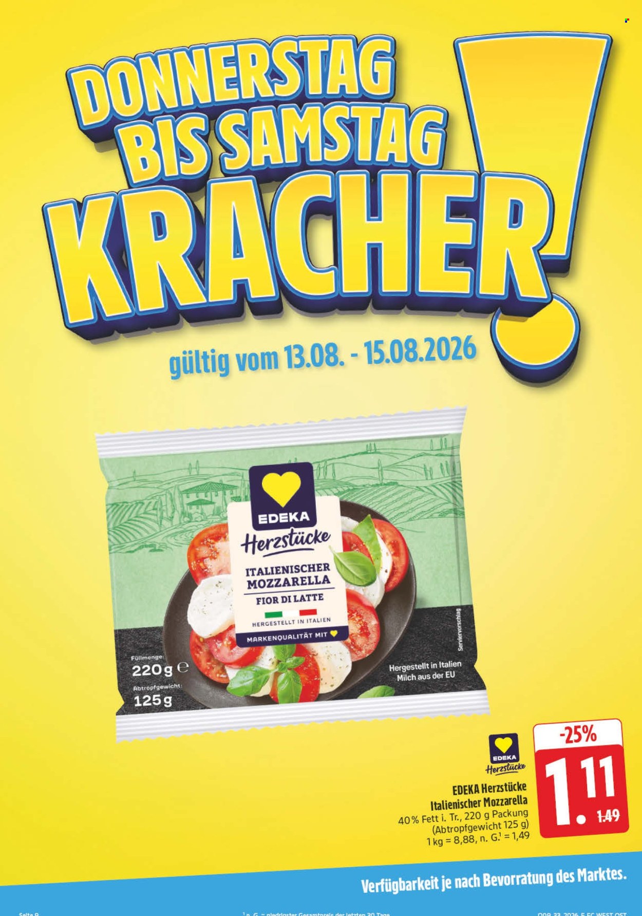 E center Prospekte  - 10.08.2026 - 15.08.2026. Seite 36