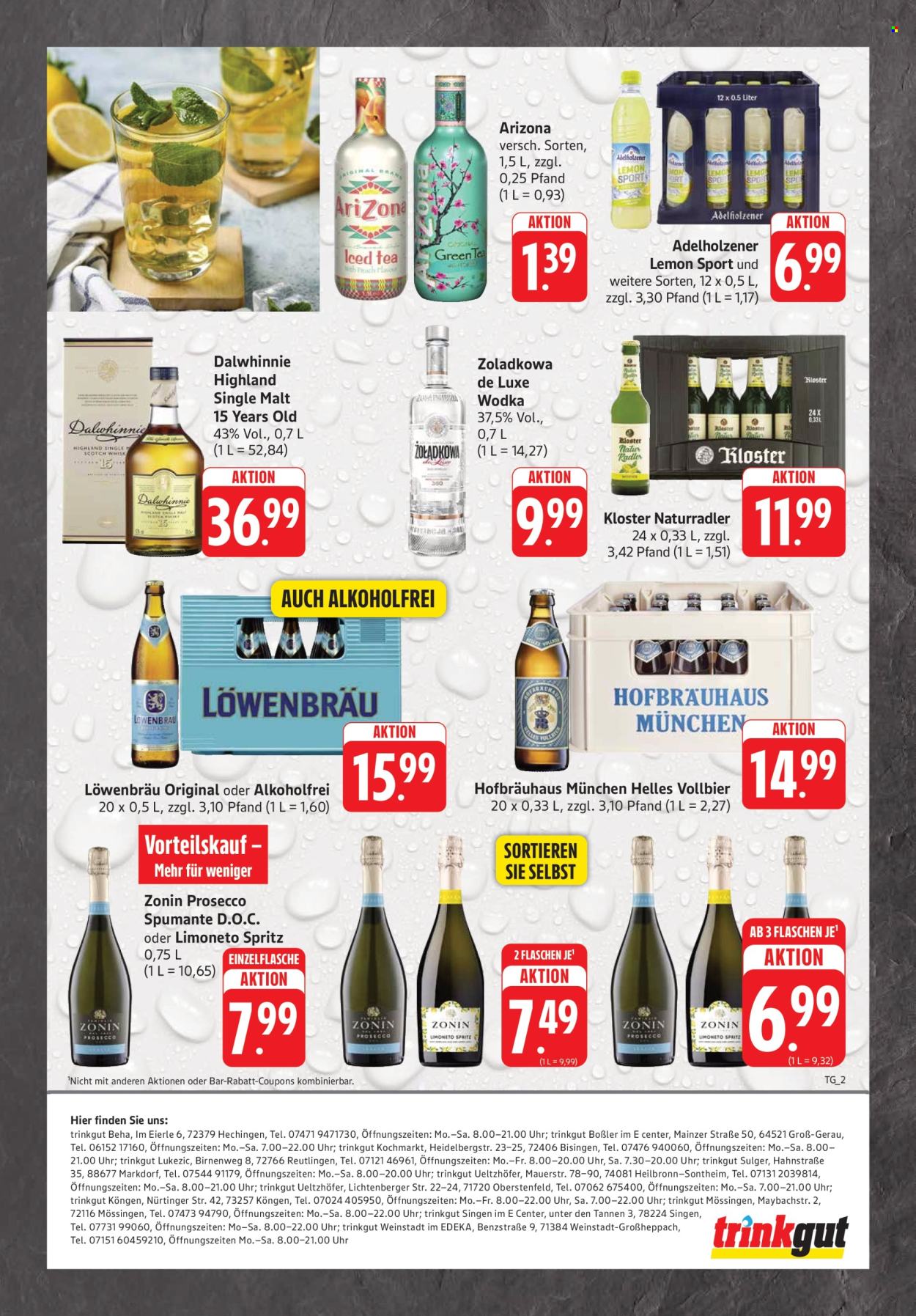 Edeka Getränkemarkt Prospekte  - 10.08.2026 - 15.08.2026. Seite 2