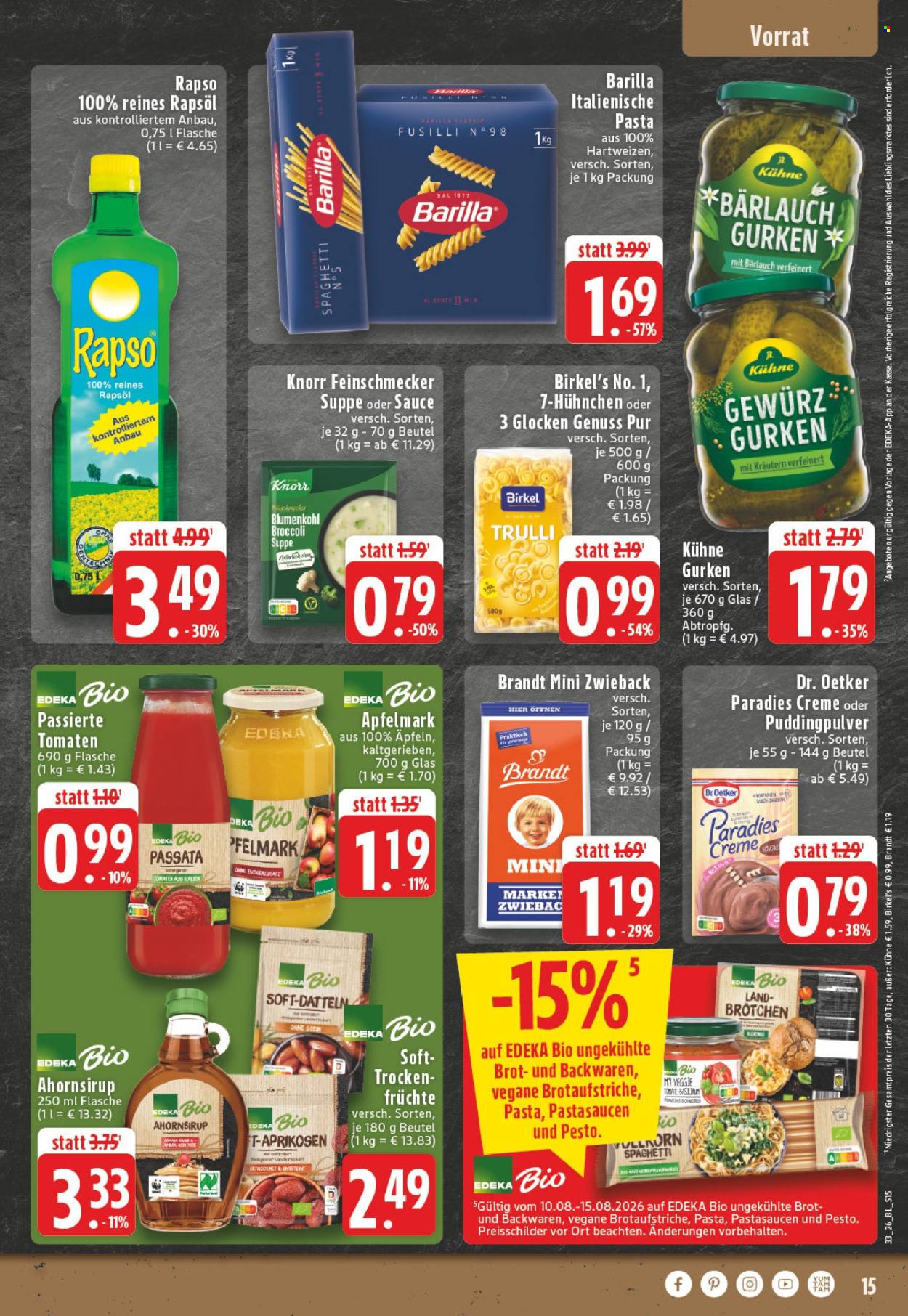 E center Prospekte  - 10.08.2026 - 15.08.2026. Seite 15