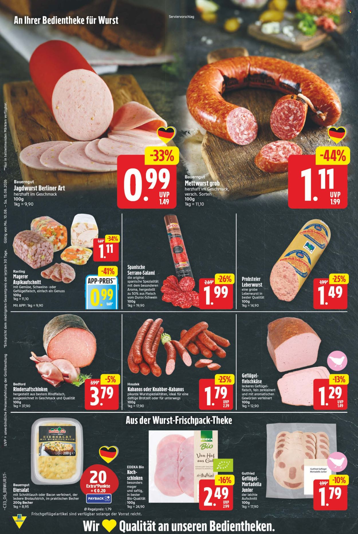 Edeka Prospekte  - 10.08.2026 - 15.08.2026. Seite 10