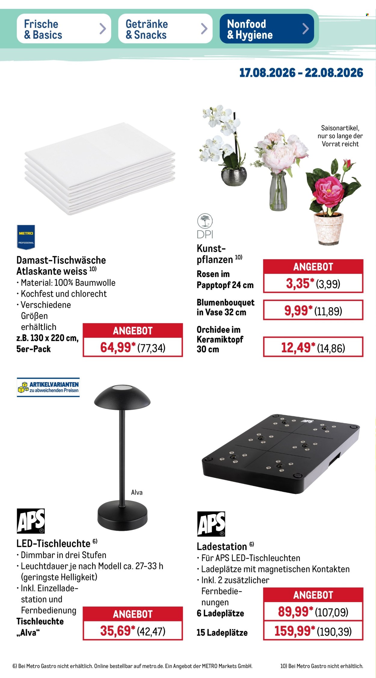 Metro Prospekte  - 17.08.2026 - 22.08.2026. Seite 44