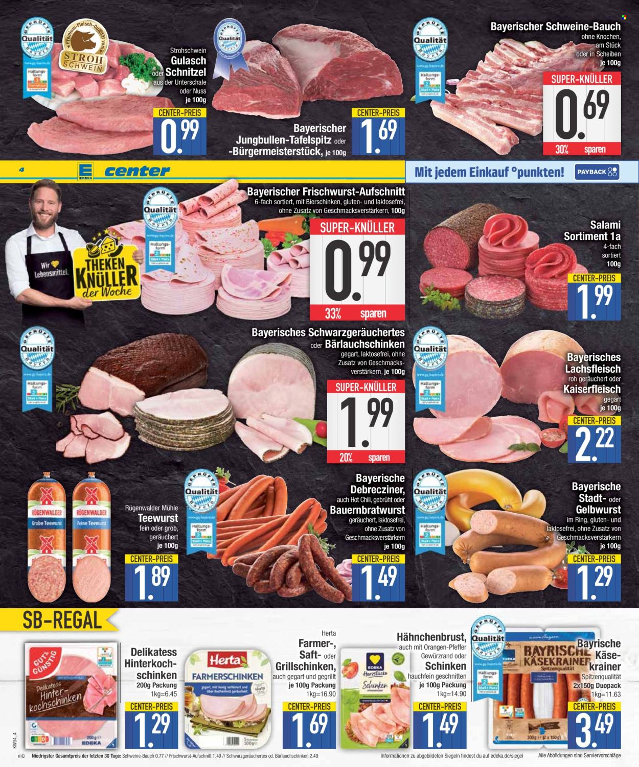Edeka Prospekte  - 17.08.2026 - 22.08.2026. Seite 4