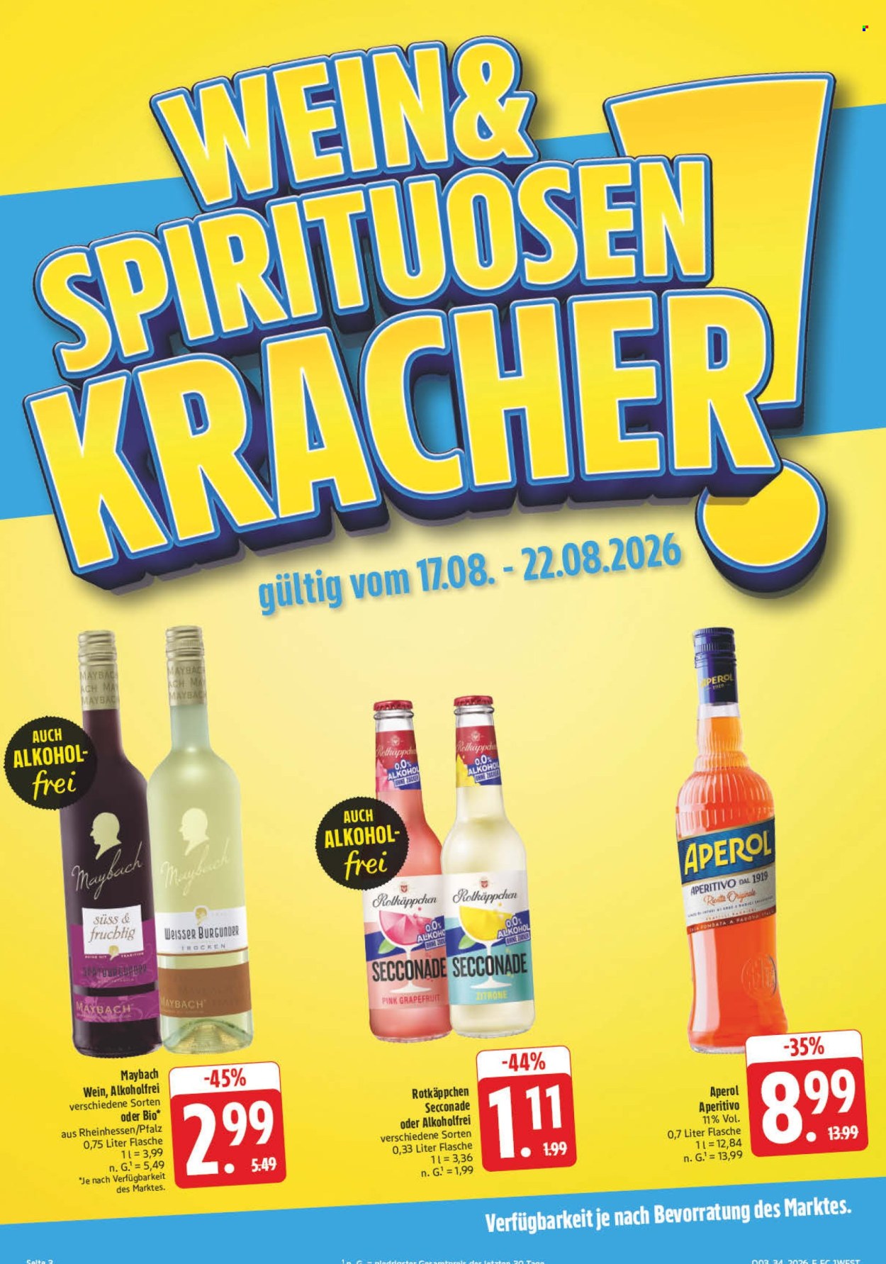 E center Prospekte  - 17.08.2026 - 22.08.2026. Seite 6