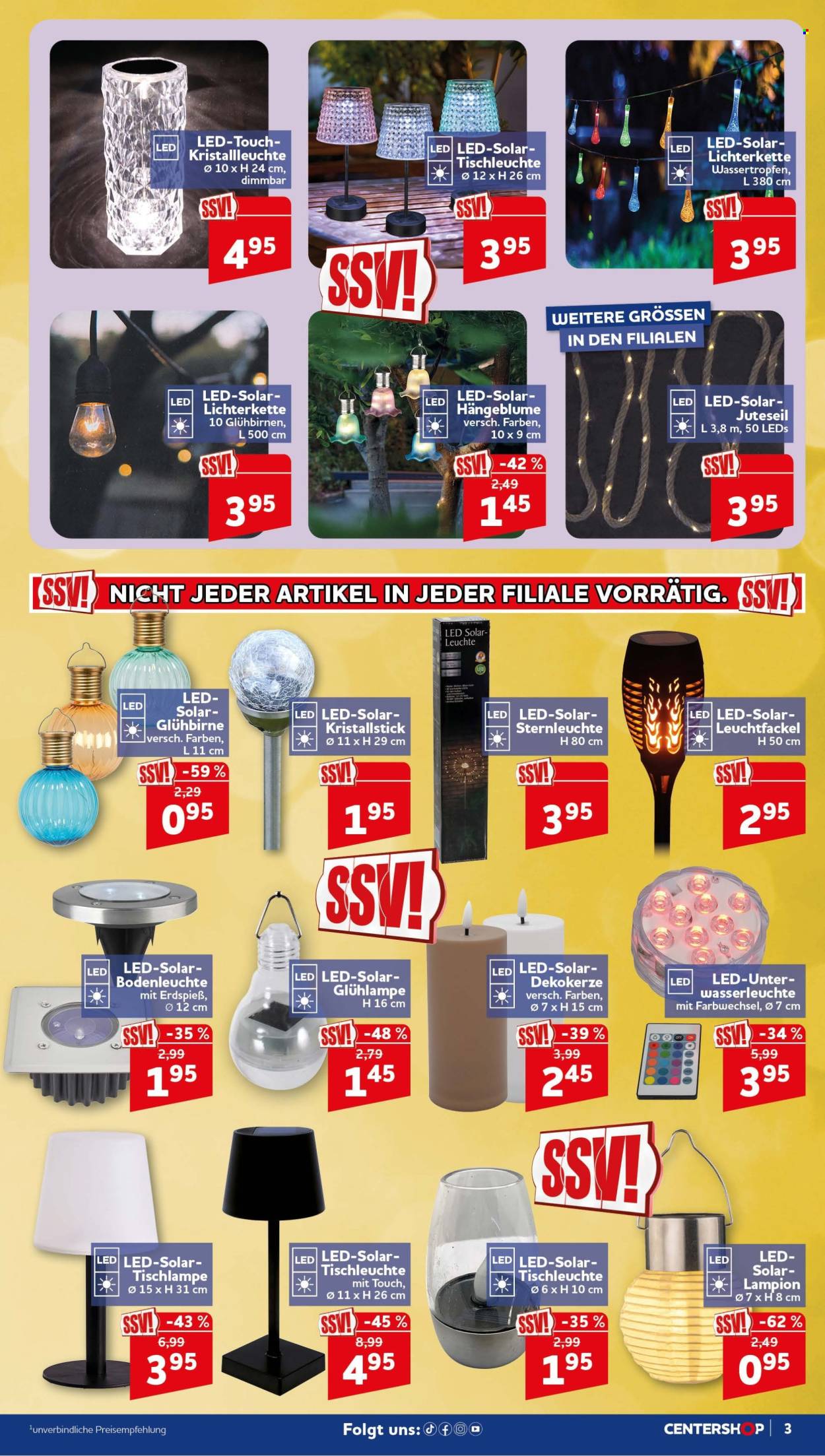 CENTERSHOP Prospekte  - 24.08.2026 - 29.08.2026. Seite 3