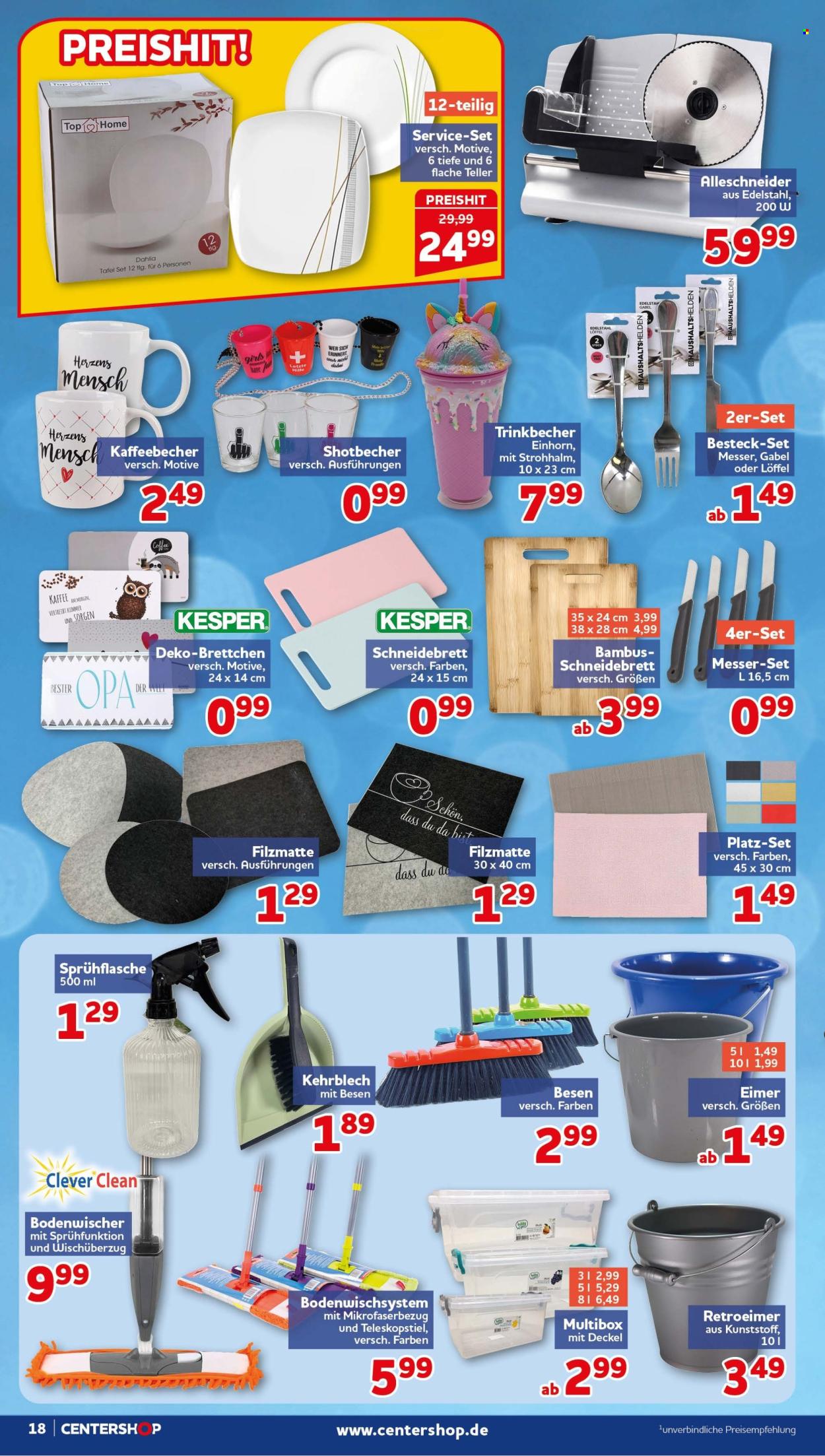 CENTERSHOP Prospekte  - 24.08.2026 - 29.08.2026. Seite 18