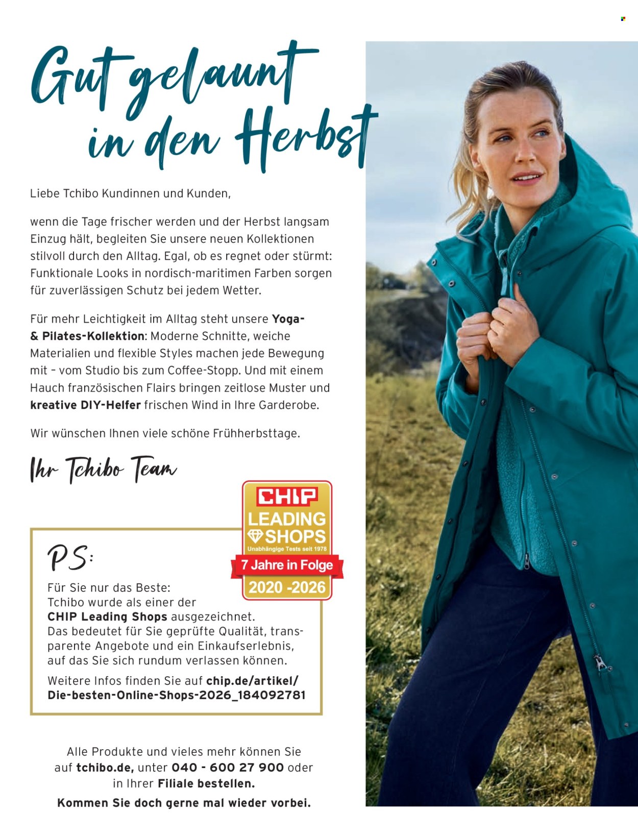 Tchibo Prospekte  - 20.08.2026 - 1.10.2026. Seite 2