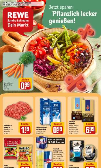Prospekte REWE - 24.08.2026 - 30.08.2026.