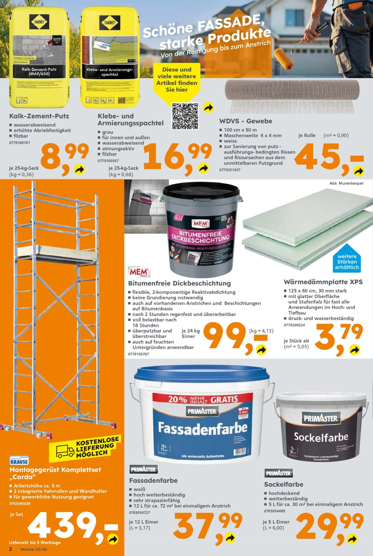Globus Baumarkt Prospekte  - 24.08.2026 - 29.08.2026. Seite 2