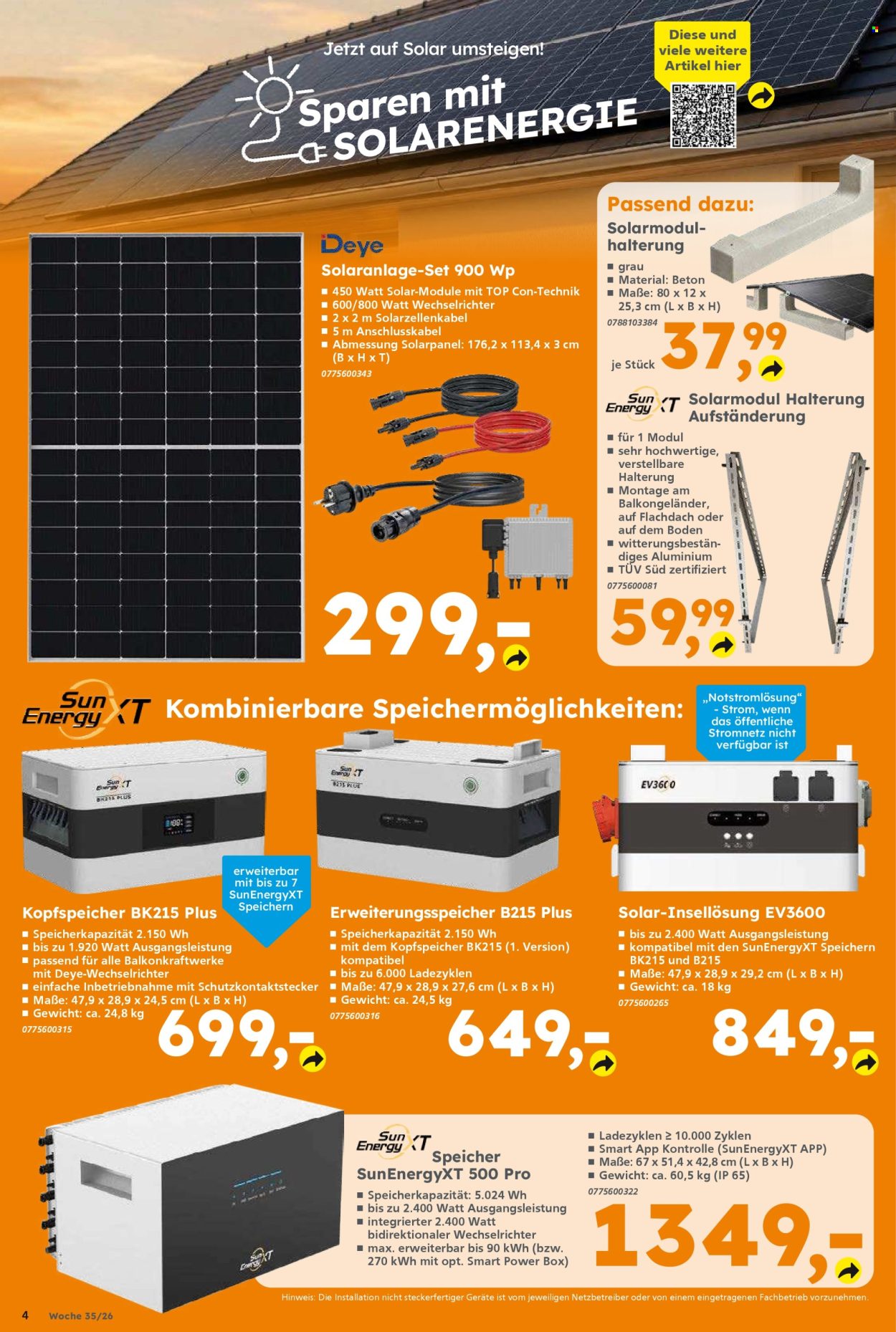 Globus Baumarkt Prospekte  - 24.08.2026 - 29.08.2026. Seite 4