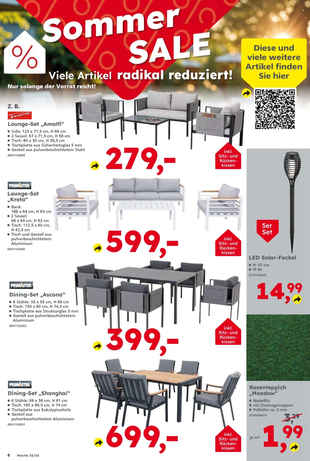 Globus Baumarkt Prospekte  - 24.08.2026 - 29.08.2026. Seite 6