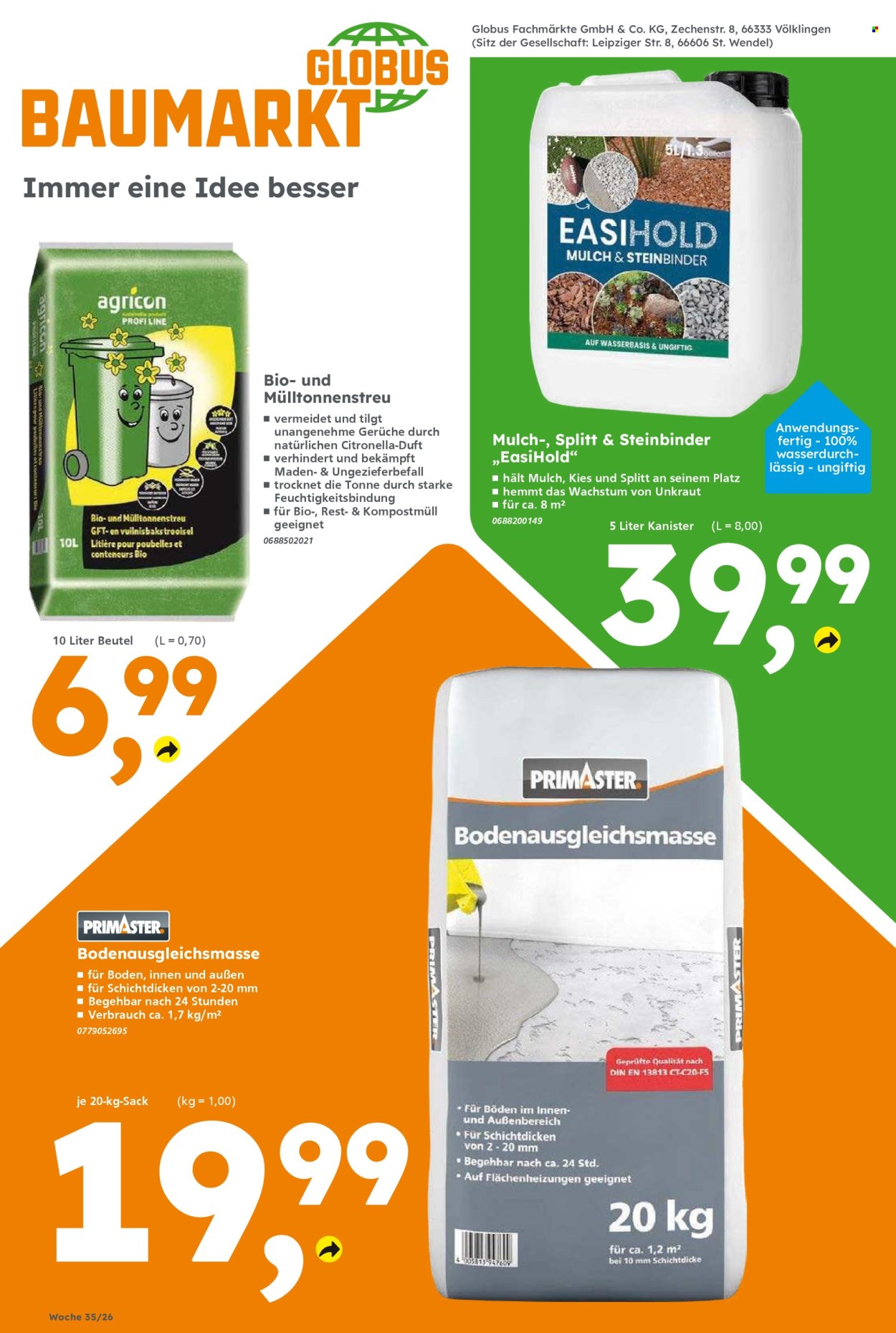 Globus Baumarkt Prospekte  - 24.08.2026 - 29.08.2026. Seite 12