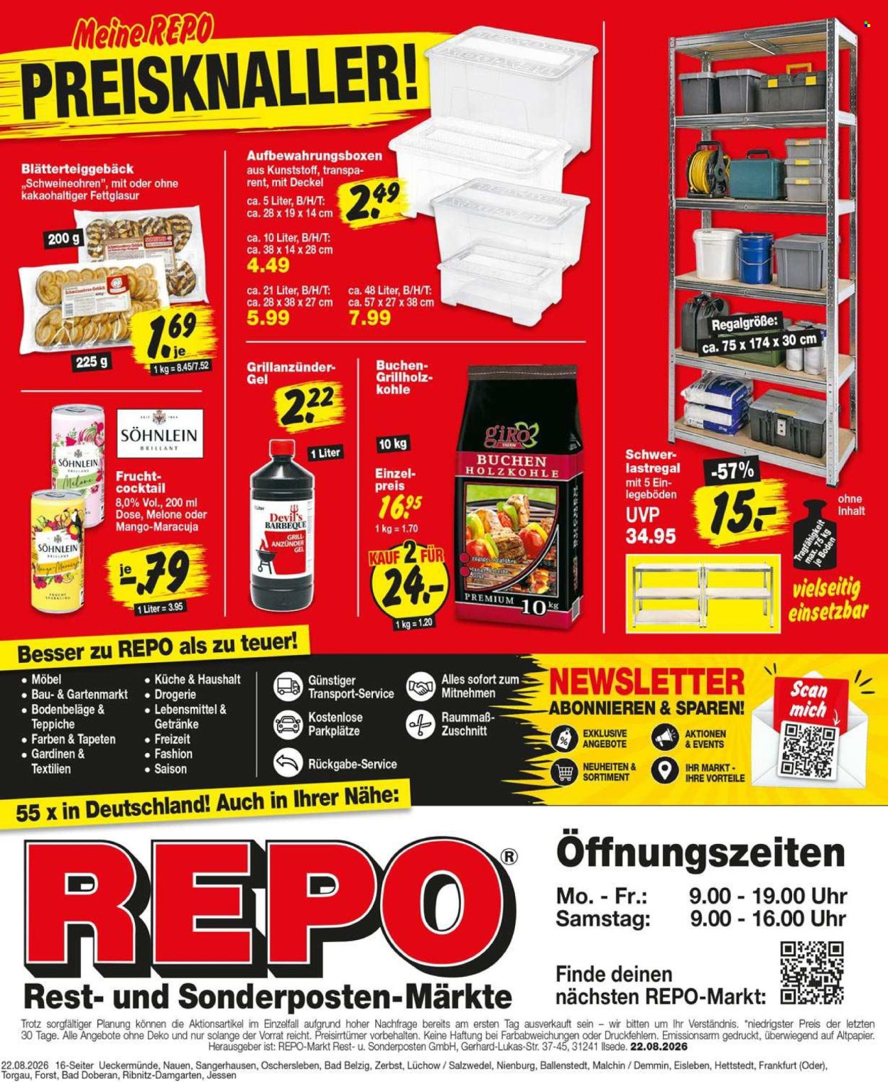 Repo Prospekte  - 24.08.2026 - 29.08.2026. Seite 16