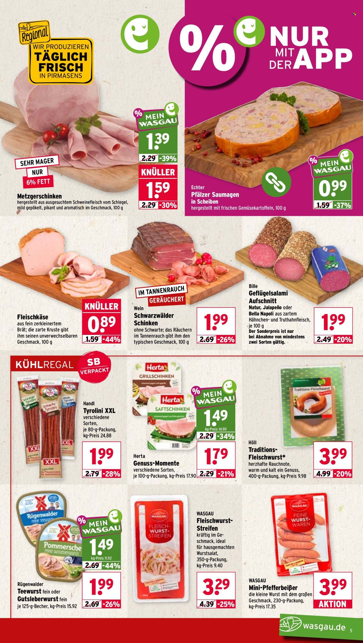 Wasgau Prospekte  - 24.08.2026 - 29.08.2026. Seite 5