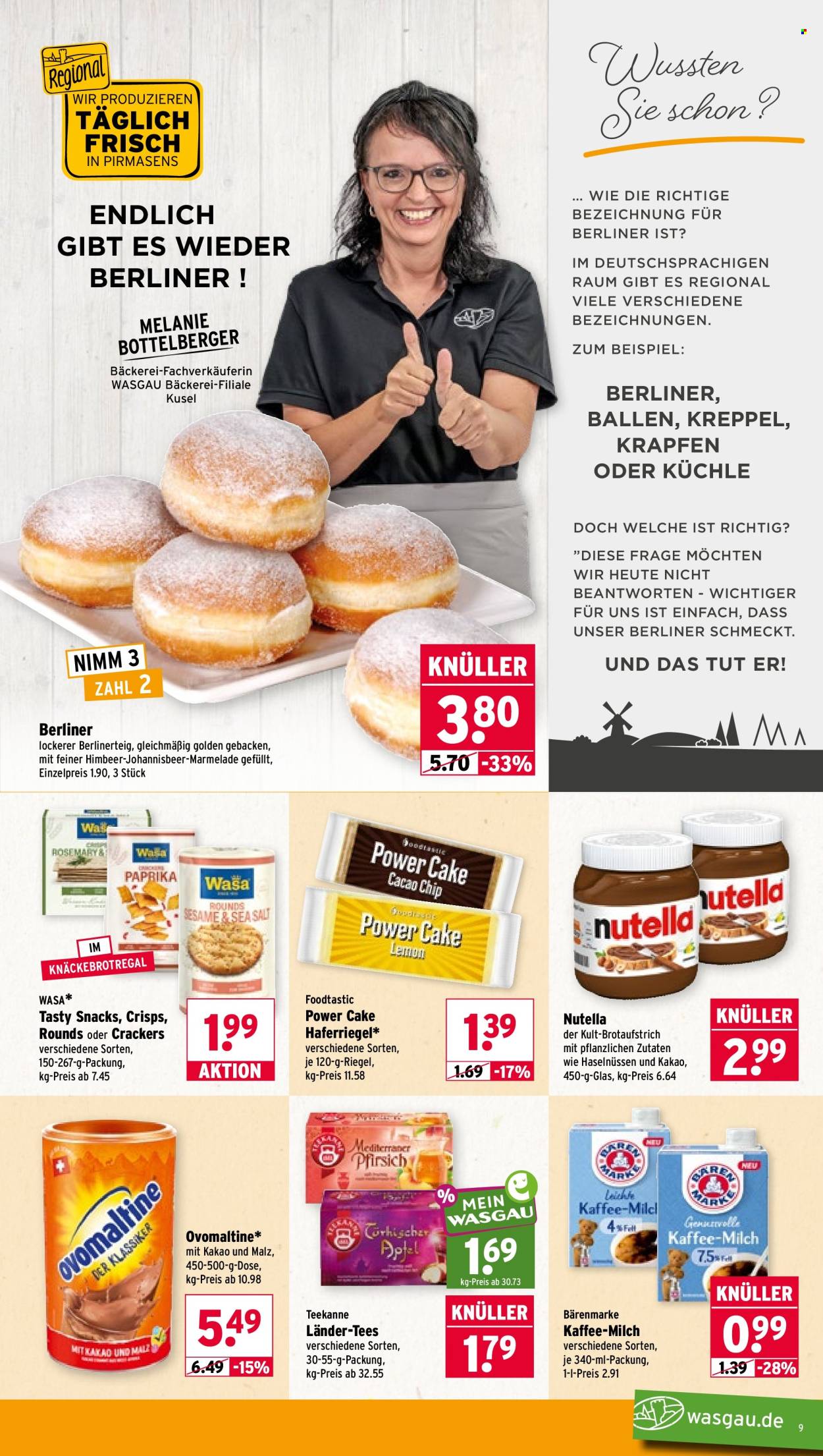 Wasgau Prospekte  - 24.08.2026 - 29.08.2026. Seite 9