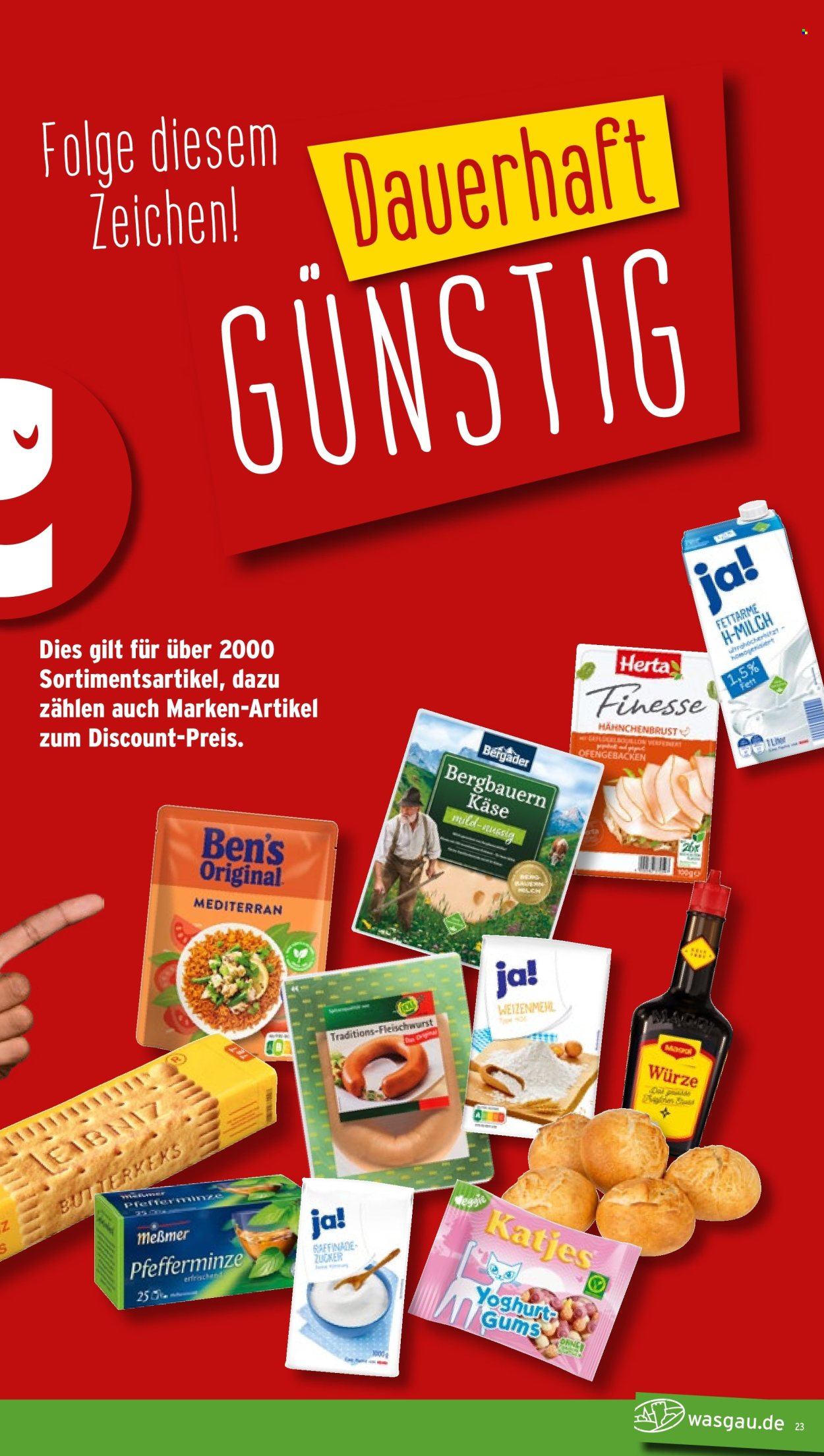 Wasgau Prospekte  - 24.08.2026 - 29.08.2026. Seite 23
