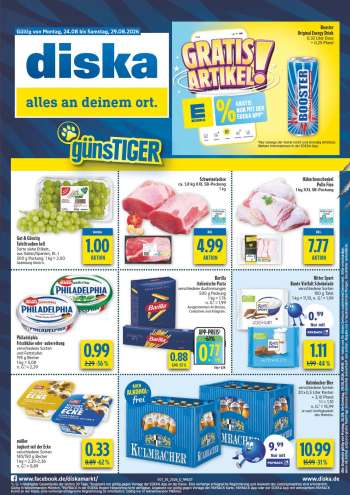 Prospekte Diska - 24.08.2026 - 29.08.2026.