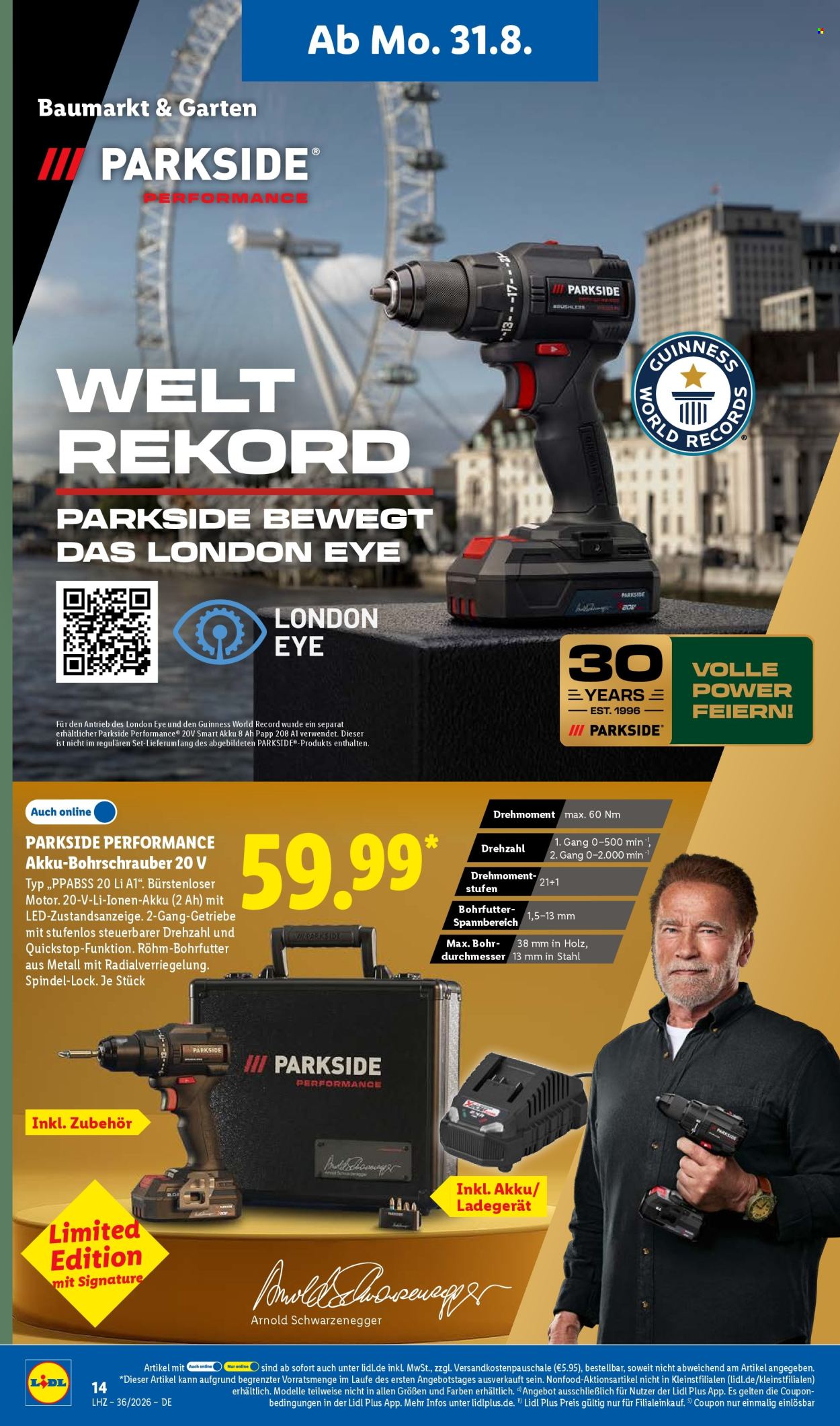 Lidl Prospekte  - 31.08.2026 - 5.09.2026. Seite 30