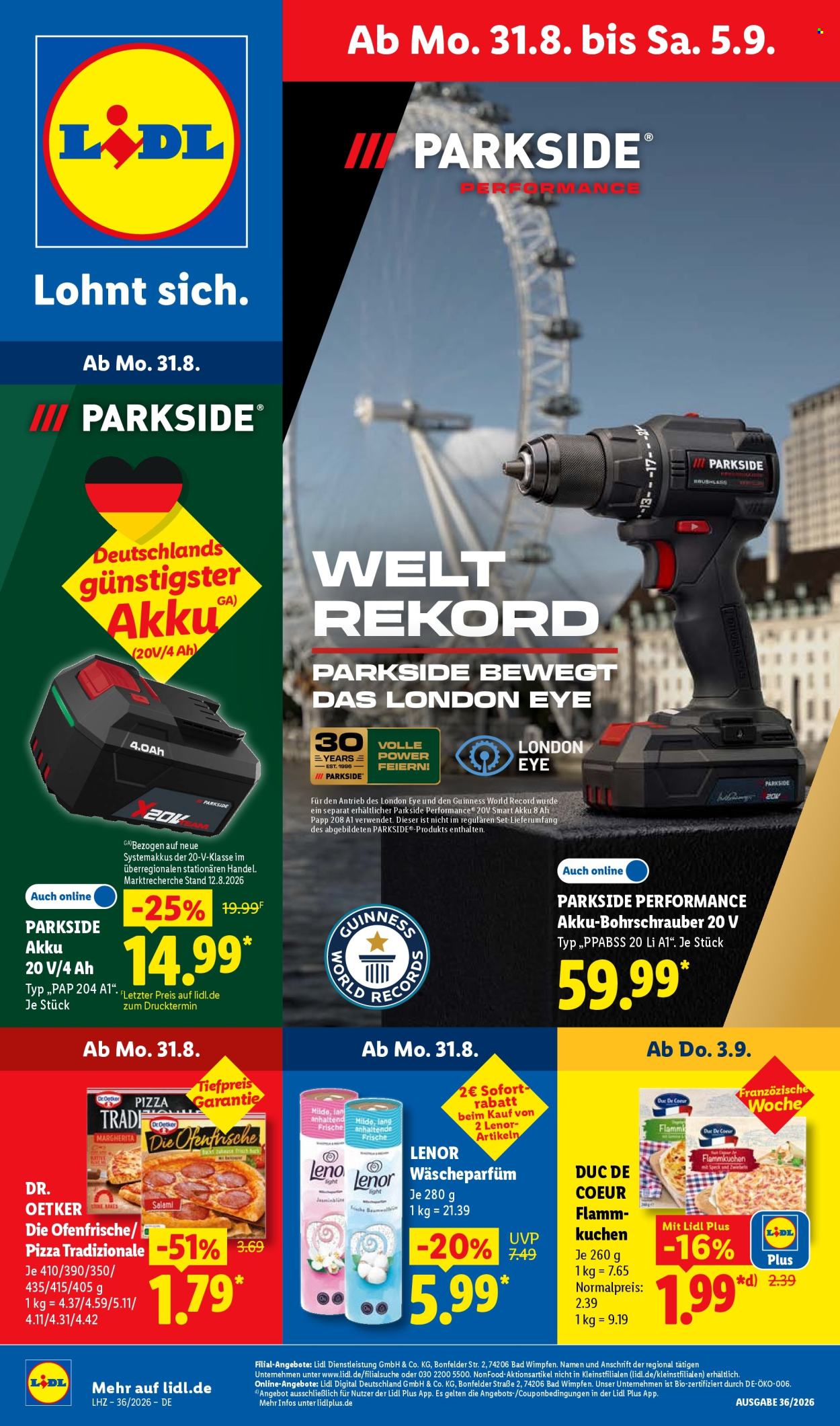 Lidl Prospekte  - 31.08.2026 - 5.09.2026. Seite 5