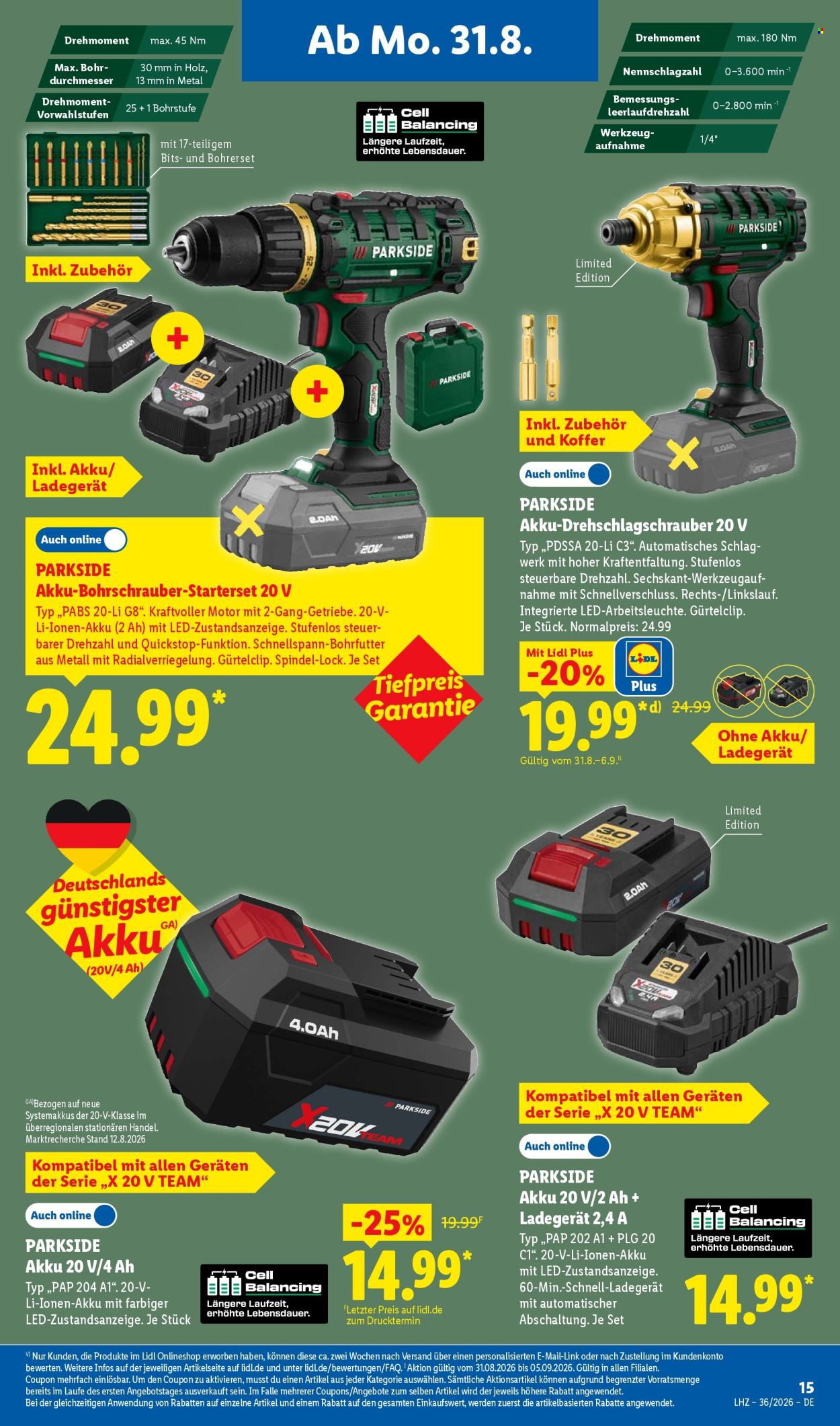 Lidl Prospekte  - 31.08.2026 - 5.09.2026. Seite 35