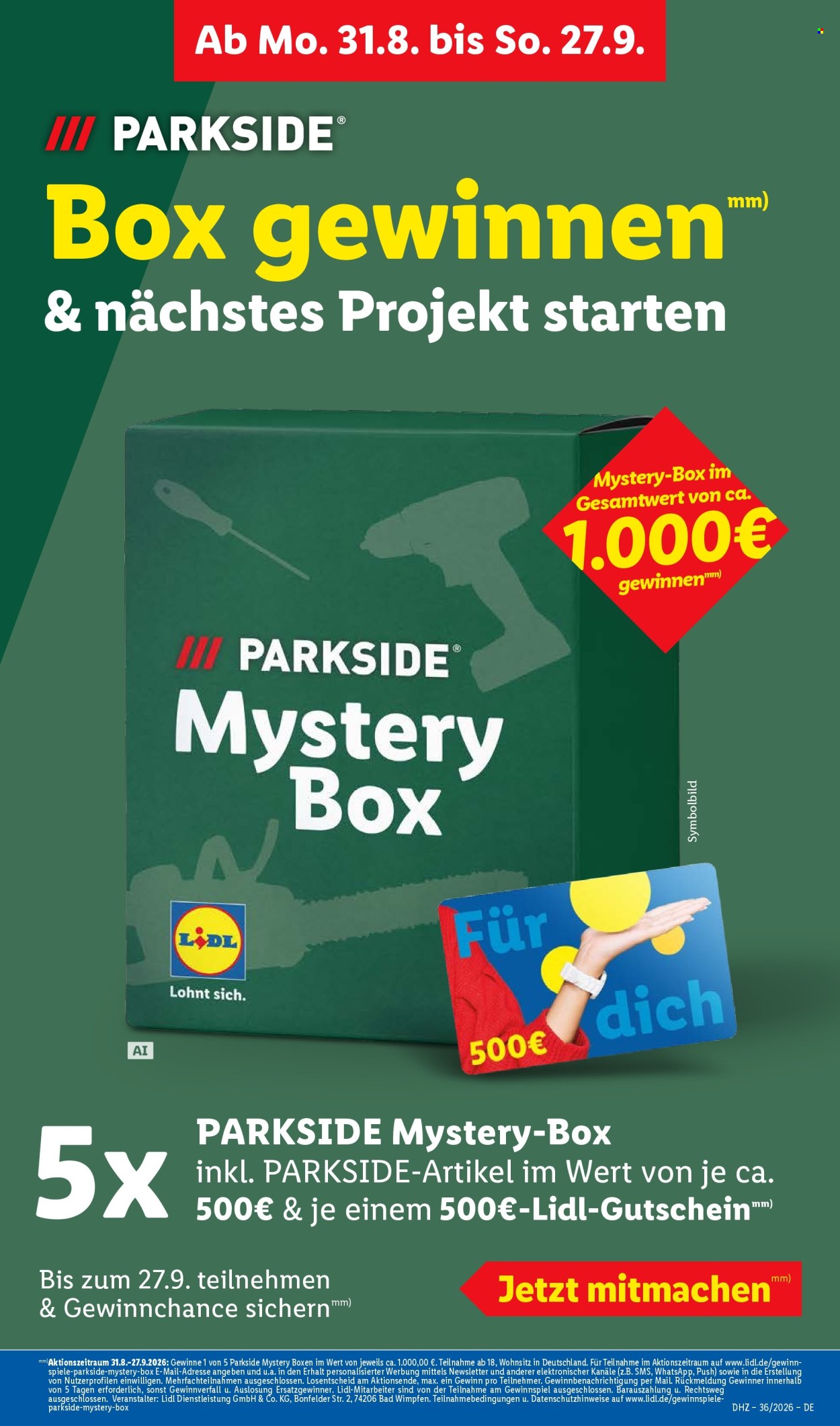 Lidl Prospekte  - 31.08.2026 - 5.09.2026. Seite 45