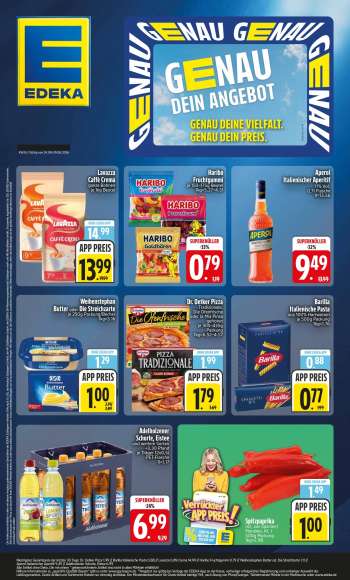 Prospekte Edeka - 24.08.2026 - 29.08.2026.