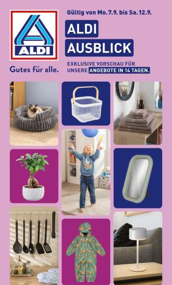 Prospekte ALDI Nord - 7.09.2026 - 12.09.2026.